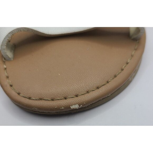 Piper Girl Shoes Size 8 Sandel Gladiator Cut Out Flat Zipper Used - Picture 10 of 11